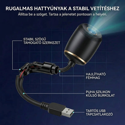 Éjszakai fényprojektor